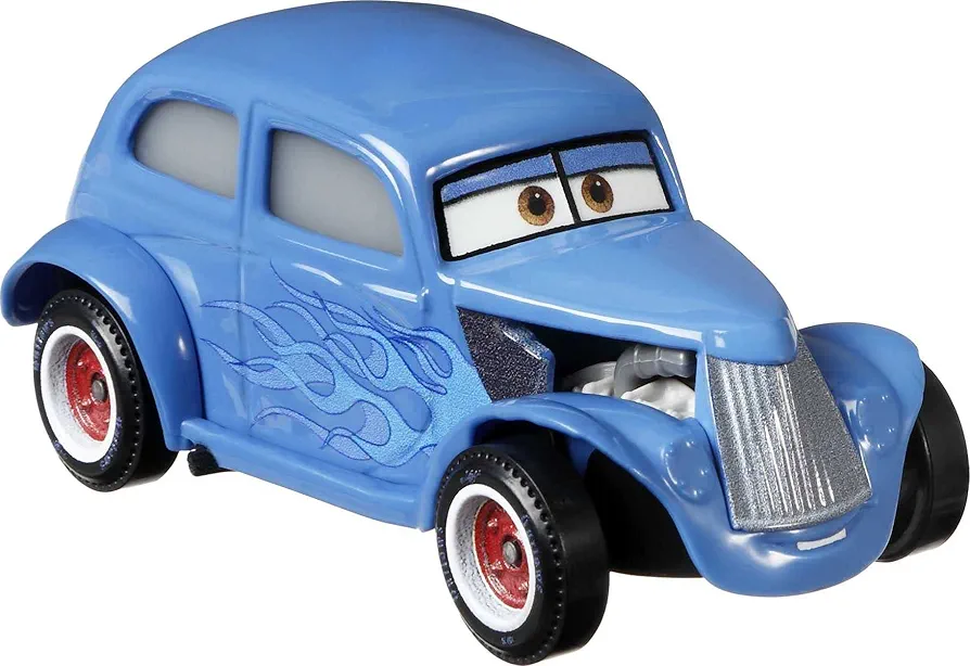 Disney Car Toys and Pixar Cars Hot Rod River Scott, Miniature, Collectible Racecar Automobile Toys Based on Cars Movies, for Kids Age 3 and Older, Multicolor