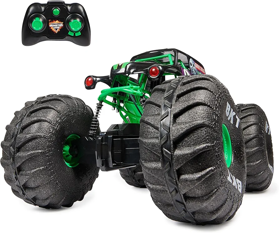 Monster Jam, Official Mega Grave Digger All-Terrain Remote Control Monster Truck, Over 2 Ft. Tall, 1:6 Scale, Kids Toys for Boys and Girls Ages 4-6+