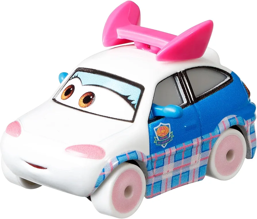 Disney Cars Toys Suki, Miniature, Collectible Racecar Automobile Toys Based on Cars Movies, for Kids Age 3 and Older, Multicolor