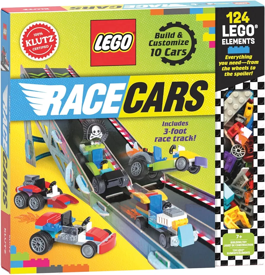 KLUTZ Lego Race Cars STEM Activity Kit