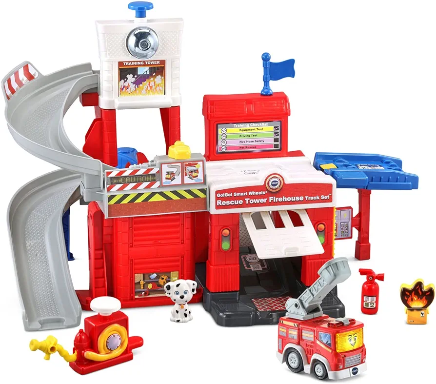 VTech Go! Go! Smart Wheels Rescue Tower Firehouse