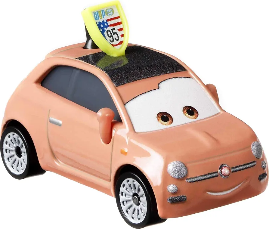 Disney Car Toys and Pixar Cars Cartney Carsper Miniature Collectible Racecar Automobile Toys Based on Cars Movies for Kids Age 3 and Older Multicolor