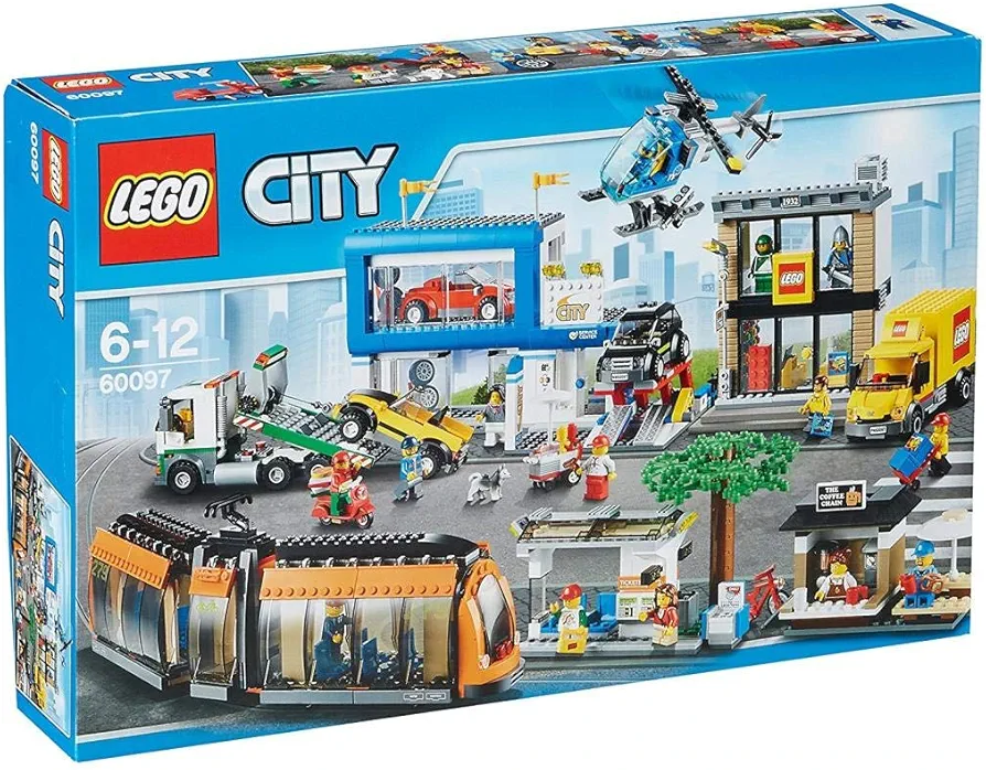 LEGO City Town 60097 City Square Building Kit