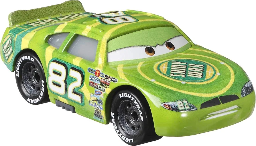 Disney Car Toys Darren Leadfoot, Miniature, Collectible Racecar Automobile Toys Based on Cars Movies, for Kids Age 3 and Older, Multicolor