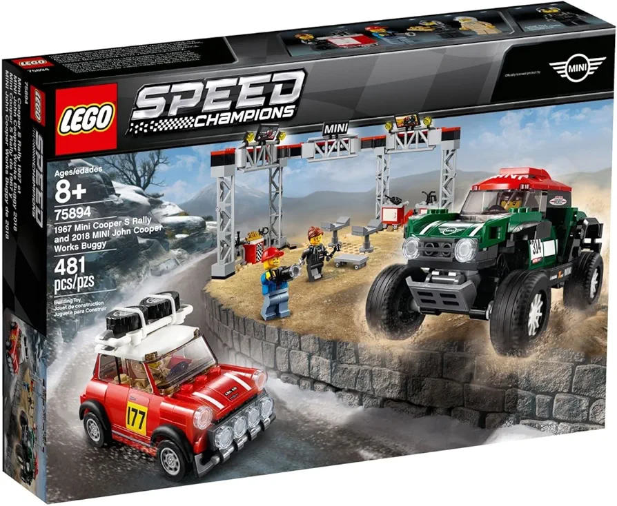 LEGO Speed Champions - Mini Cooper S Rally de 1967 y Mini John Cooper Works Buggy de 2018 (75894)