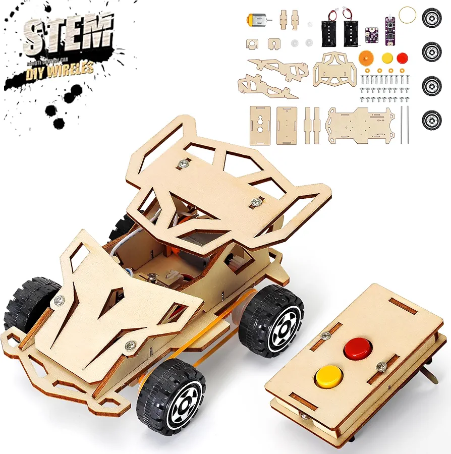 EDUJOY Kids Toys for 6 7 8 9 10 Year Old Boys Gifts,STEM Projects Science Kits Crafts for Kids Ages 8-12,DIY Model Cars Kit Educational Building Toys for 6 8 10 Year Old Boys Toys Age 6-8-10-12, Teen