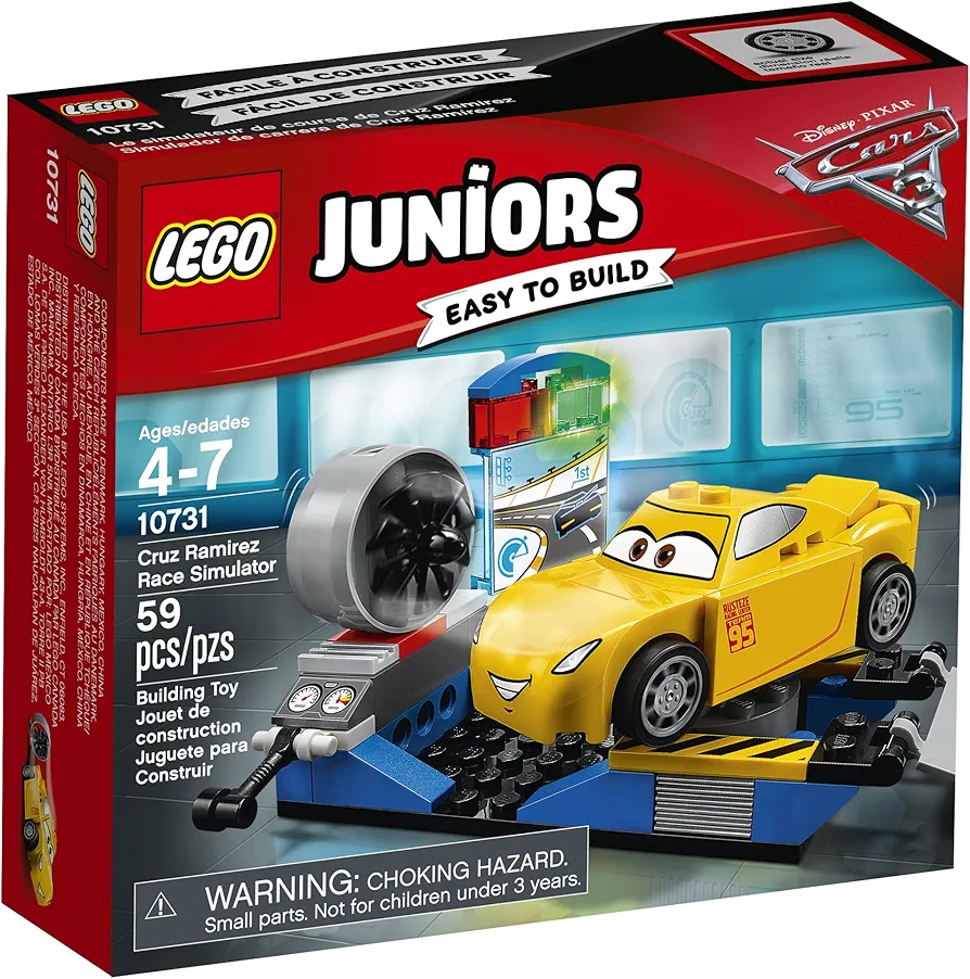 LEGO Juniors Cruz Ramirez Race Simulator 10731 Building Kit