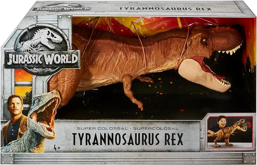 Mattel Jurassic World Super Colossal Tyrannosaurus Rex [Amazon Exclusive]