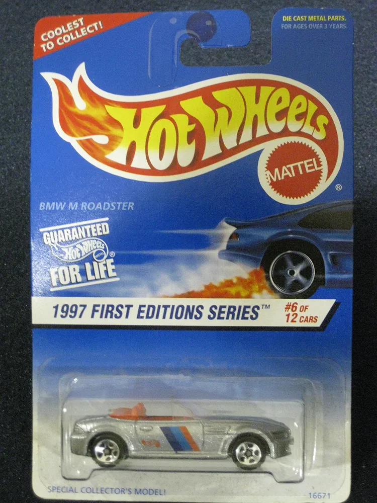 Hotwheels BMW M Roadster-1997 1st Edition Series #6 of 12 #518