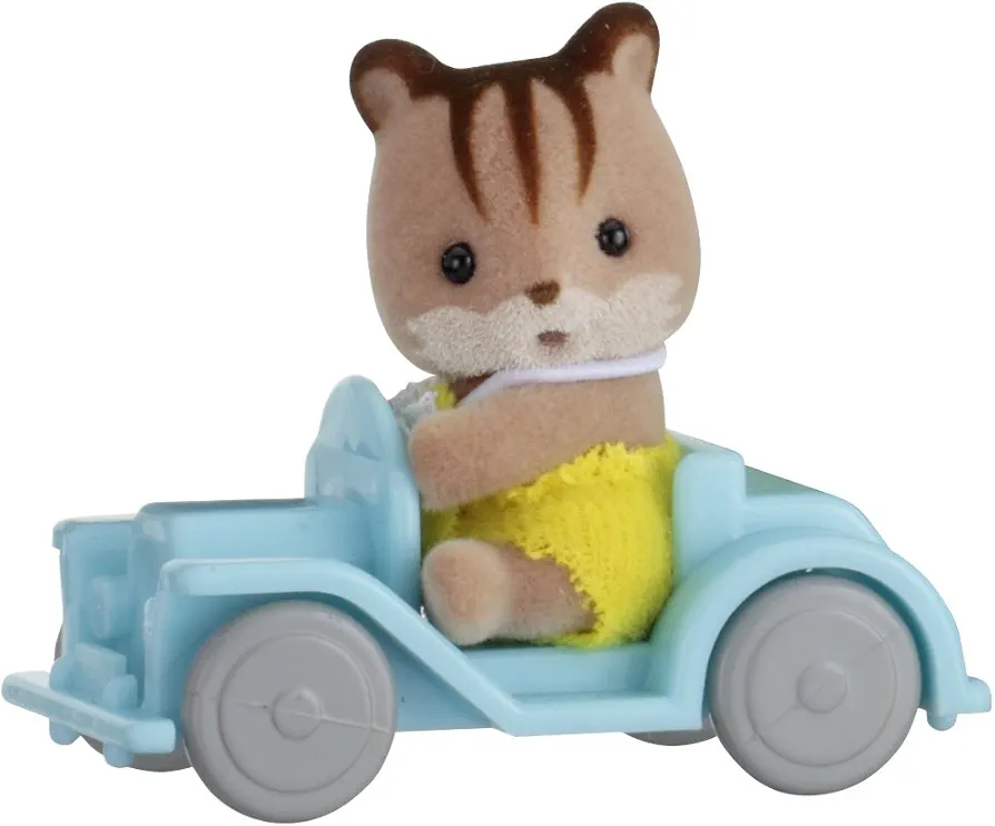 Sylvanian Families Squirrel on Car Baby Carry Case