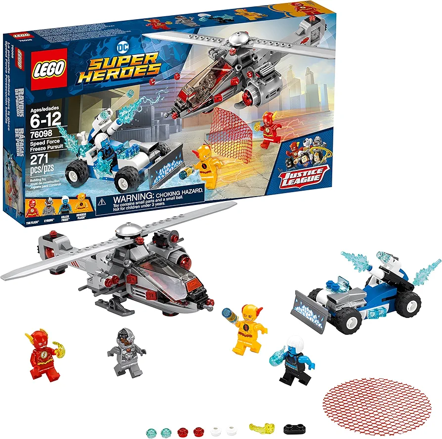 LEGO DC Super Heroes Speed Force Freeze Pursuit 76098 Building Kit (271 Piece)