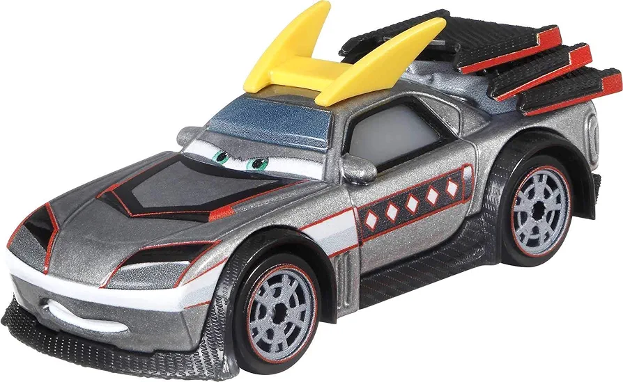 Disney Cars Toys Kabuto, Miniature, Collectible Racecar Automobile Toys Based on Cars Movies, for Kids Age 3 and Older, Multicolor