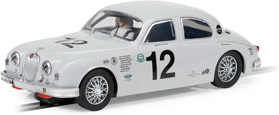 Scalextric Jaguar MK 1 Buy 1 Goodwood 2021 1:32 Slot Race Car C4419