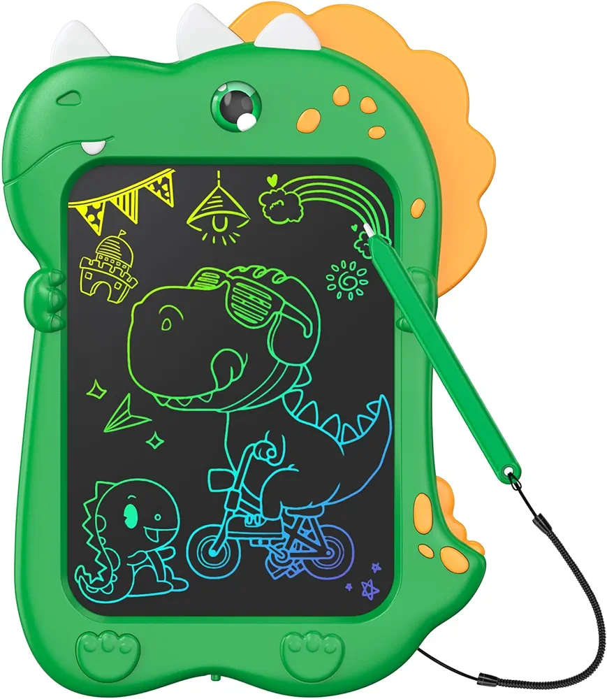 Kizmyee LCD Writing Tablet for Kids,Toddler Toys for 3 4 5 6 Year Old Boys Girls Gifts, 8.5inch Kids Toys Doodle Board, Dinosaur Toys Drawing Tablet