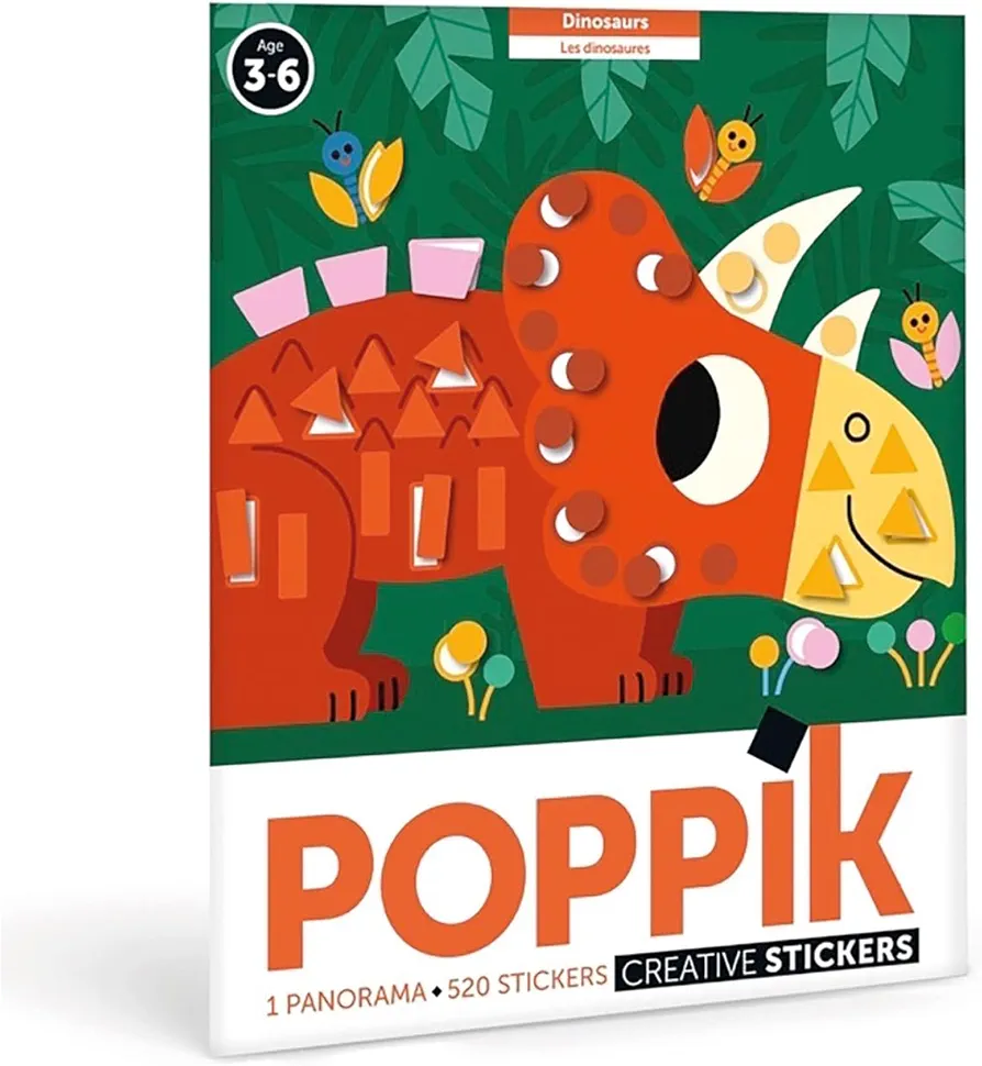 Poppik - Sticker Panoramas DINOSAURS