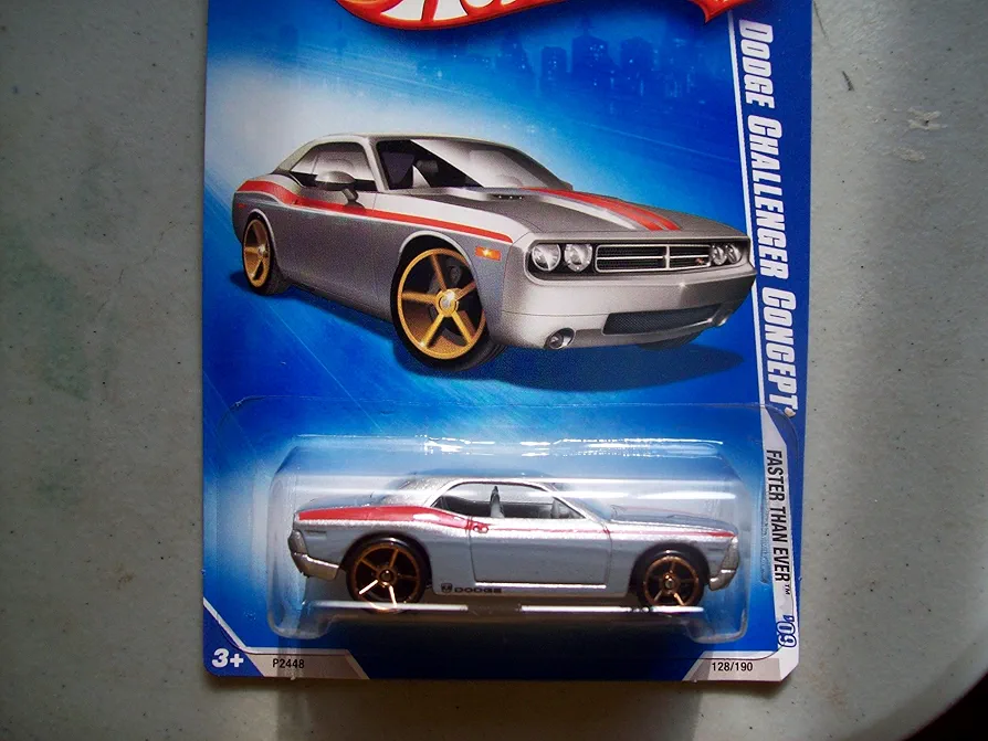 Hot Wheels 2009 Faster Then Ever Dodge Challenger Concept 1:64 Scale