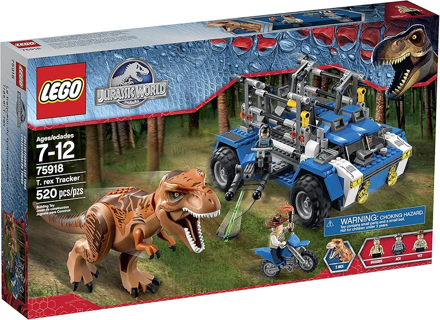 LEGO Jurassic World T. Rex Tracker 75918 Building Kit