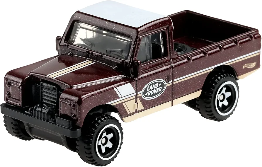 Hot Wheels Land Rover Series III Pickup Vehicle 1:64 Scale Car, Gift for Collectors & Kids Ages 3 Years Old & Up