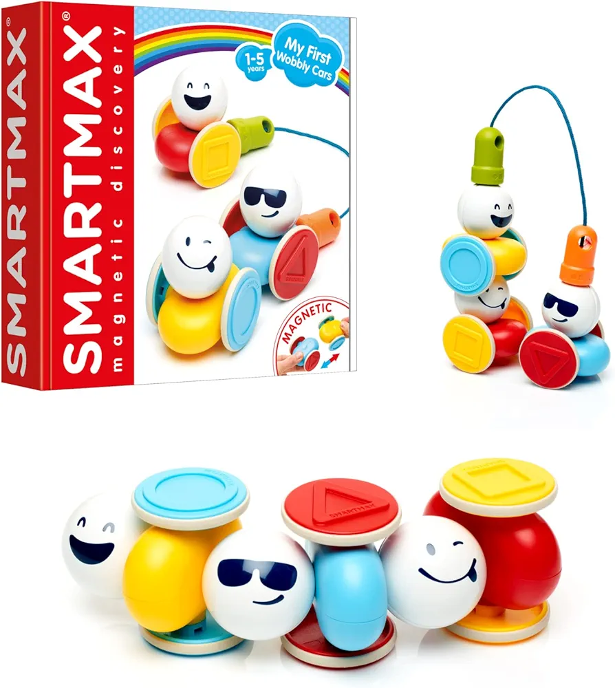 SmartMax My First Wobbly Cars STEM fun for ages 1-5