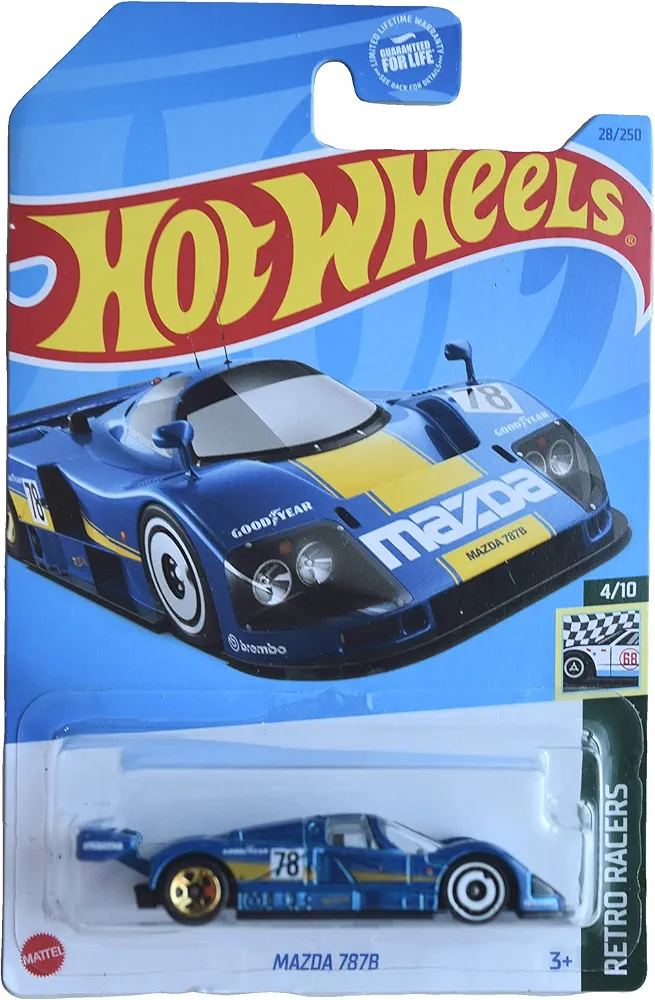 Hot Wheels Mazda 787B, Retro Racers 4/10