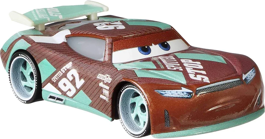 Disney Cars Sheldon Shifter, Miniature, Collectible Racecar Automobile Toys Based on Cars Movies, for Kids Age 3 and Older, Multicolor