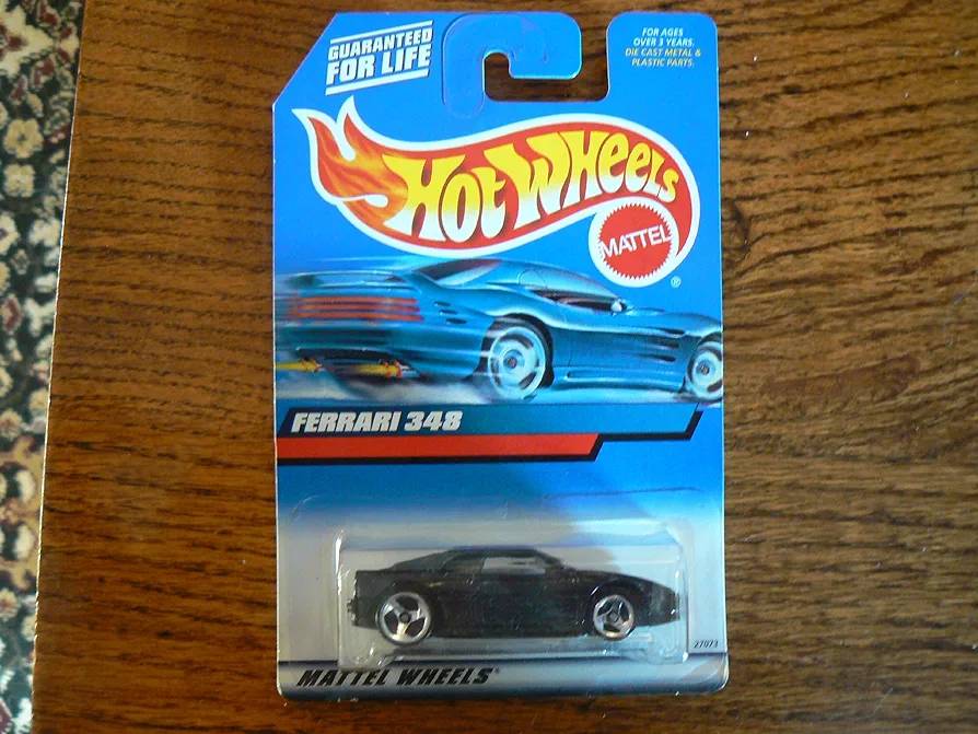 Hot Wheels 2000#106 All Black Ferrari 348