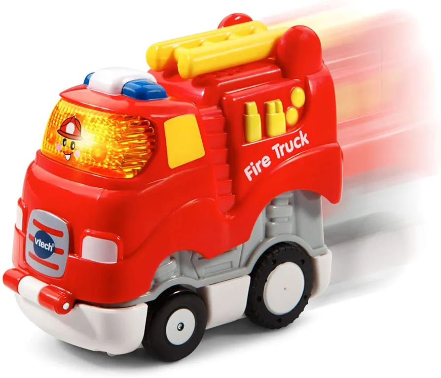 VTech Go! Go! Smart Wheels Press and Race Fire Truck , Red